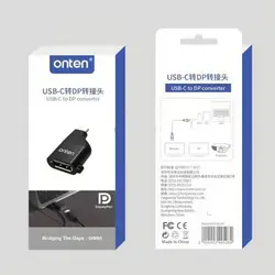 مبدل تایپ سی به دیسپلی پورت اونتن مدل OTN-9528T