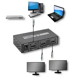 اسپلیتر 2 پورت HDMI تی سی تی مدل TC-SP-12U