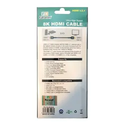 کابل HDMI 8K فرانت مدل FN-H8CB030 طول 3 متر