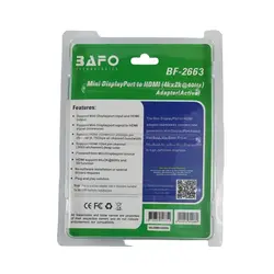 تبدیل مینی دیسپلی به HDMI اکتیو بافو مدل BF-2663