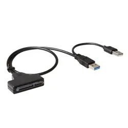 کابل تبدیل SATA به USB 3.0 همراه با کیس نگه دارنده