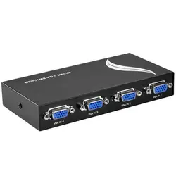 دیتا سوئیچ 4 پورت VGA وی نت مدل V-SWVGAM04