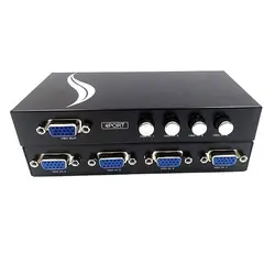 دیتا سوئیچ 4 پورت VGA وی نت مدل V-SWVGAM04