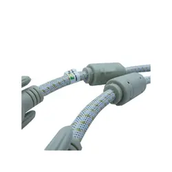 کابل SVGA دو سر زغال دار با روکش نایلون فرانت مدل FN-VCB030 طول 3 متر