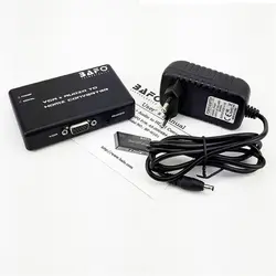 مبدل VGA+AUDIO به HDMI بافو مدل BF-H101