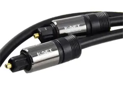 کابل صدا اپتیکال کی نت پلاس مدل KP-CSO0018 طول 1.8 متر