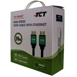 کابل HDMI تی سی تی مدل TC-HCB250 طول 25 متر
