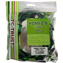 کابل HDMI تی سی تی مدل TC-HCB005 طول 50 سانتی متر