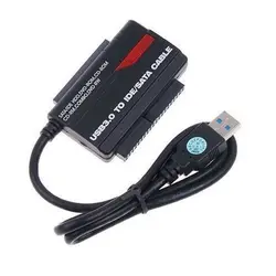 تبدیل USB 3.0 به SATA/IDE کی نت مدل K-COU30IDE