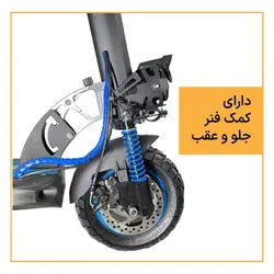 اسکوتر برقی 1000 وات Chenxian با سرعت 60 کیلومتر دارای اسپیکر و نورپردازی RGB با قابلیت تا شوندگی