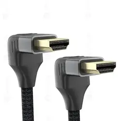 کابل HDMI دی-لینک مدل HCB-4AABLBR زاویه سوکت 90 درجه طول 1.5 متر