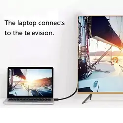کابل HDMI دی-لینک مدل HCB-4AABLBR زاویه سوکت 90 درجه طول 1.5 متر
