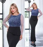 لباس مجلسی و شب ماکسی مدل شانا