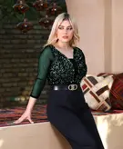 لباس مجلسی و اورال مدل سلینا