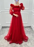 لباس مجلسی و شب ماکسی مدل تیفانی