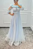 لباس مجلسی و شب ماکسی مدل تیفانی