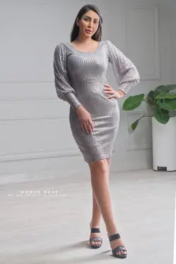 لباس مجلسی و شب کوتاه مدل رضوان