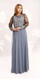لباس مجلسی و شب ماکسی مدل شهیاد