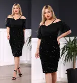 لباس مجلسی و شب کوتاه مدل دلارا