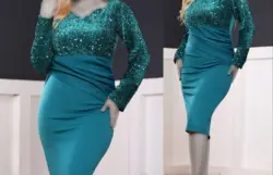 لباس مجلسی و شب کوتاه مدل رستا