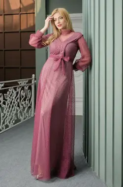 لباس مجلسی و شب ماکسی مدل بنیتا