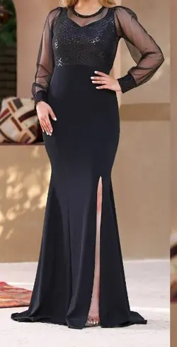 لباس مجلسی و شب ماکسی مدل ژاکلین