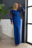 لباس مجلسی و شب ماکسی مدل ترمه 2