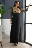 لباس مجلسی و شب ماکسی مدل ترمه 2