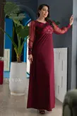 لباس مجلسی و شب ماکسی مدل ترمه 2