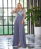 لباس مجلسی و شب ماکسی مدل نورا