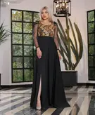 لباس مجلسی و شب ماکسی مدل نورا