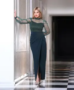 لباس مجلسی و شب ماکسی مدل لاویا