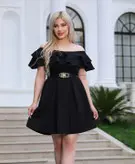 لباس مجلسی و شب کوتاه مدل روشا۲