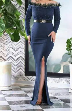 لباس مجلسی و شب ماکسی مدل پریا