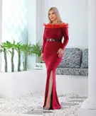 لباس مجلسی و شب ماکسی مدل پریا