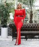 لباس مجلسی و شب ماکسی مدل پریا