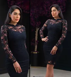 لباس مجلسی و شب کوتاه مدل ژیوار