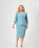 ست کت و دامن مجلسی سایز بزرگ مدل 1581