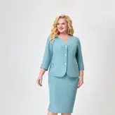 ست کت و دامن مجلسی سایز بزرگ مدل 1581