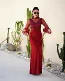 لباس مجلسی و شب ماکسی مدل دانیا