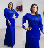 لباس مجلسی و شب ماکسی مدل پارادایس