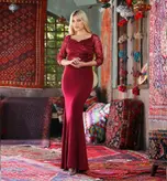 لباس مجلسی و شب ماکسی مدل آدرینا