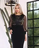 لباس مجلسی و شب ماکسی مدل پردیس