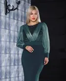 لباس مجلسی و شب ماکسی مدل پردیس