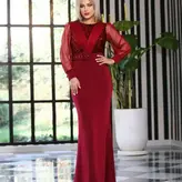 لباس مجلسی و شب ماکسی مدل پردیس