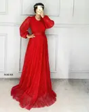 لباس مجلسی و شب ماکسی مدل باران 2