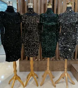 لباس مجلسی و شب کوتاه مدل نهال