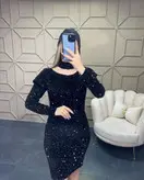 لباس مجلسی و شب کوتاه مدل نهال