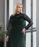 لباس مجلسی و شب ماکسی مدل پرنیا