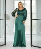 لباس مجلسی و شب ماکسی مدل فلورا